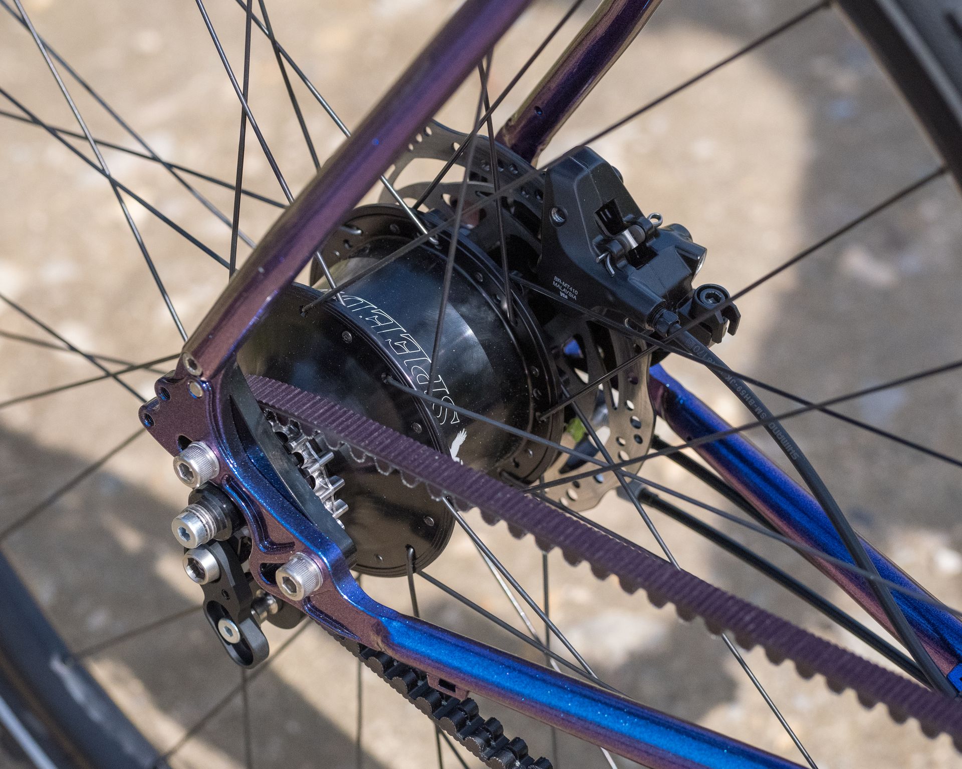 Vélo rohloff courroie best sale